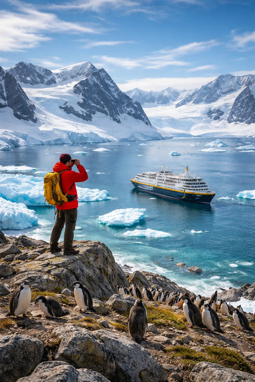 Remote expedition landscape
