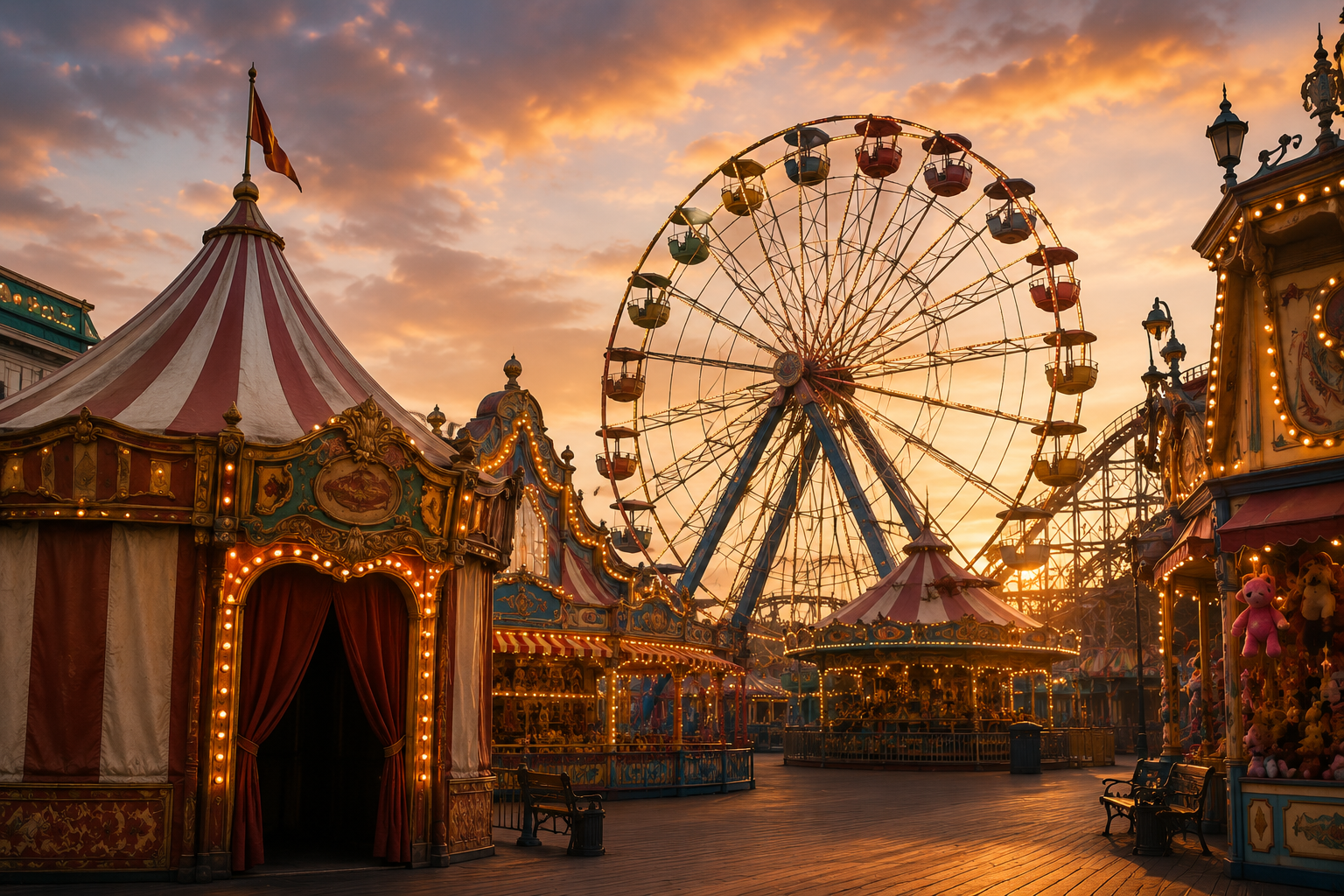 Theme park and family experience planning